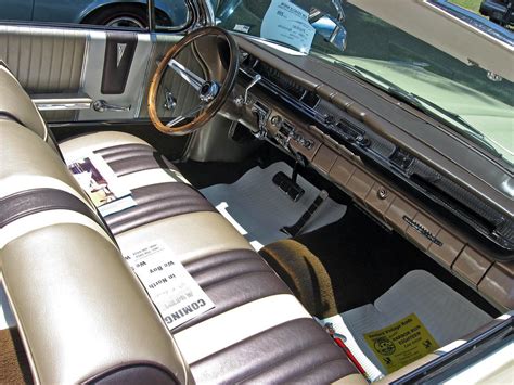 1961 Pontiac Bonneville convertible interior | Color-keyed, … | Flickr