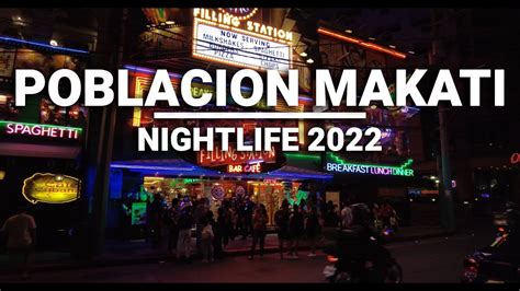 Poblacion Makati City Nightlife 2022 | Metro Manila Philippines | Walk ...