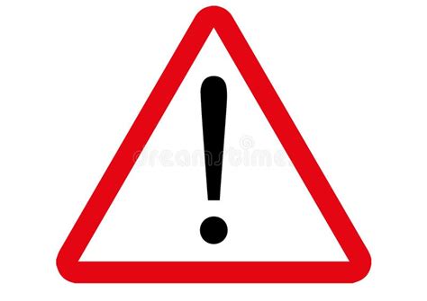 Danger Sign stock vector. Illustration of warning, exclamation - 130528400