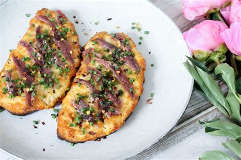 Cheesy Anchovy Toast - Confessions of a Chocoholic