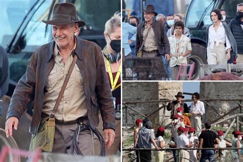 Harrison Ford back on 'Indiana Jones' set following injury