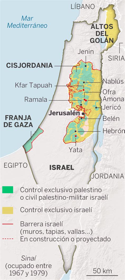 restaurante cascada Caña israel y palestina mapa En particular Mus Armario