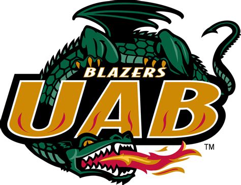 UAB Blazers Secondary Logo - NCAA Division I (u-z) (NCAA u-z) - Chris Creamer's Sports Logos ...