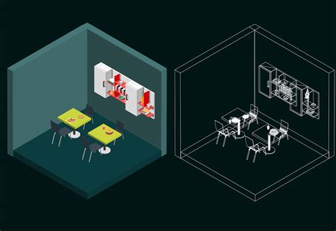 Isometric Office Design on Behance