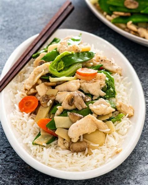 This Moo Goo Gai Pan is a classic take on a traditional Chinese dish ...