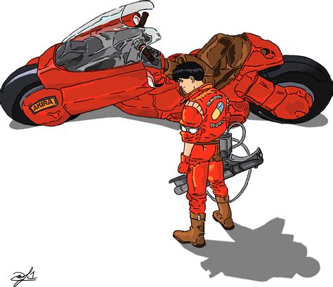 Akira - Kaneda Moto by lucdof1 on DeviantArt