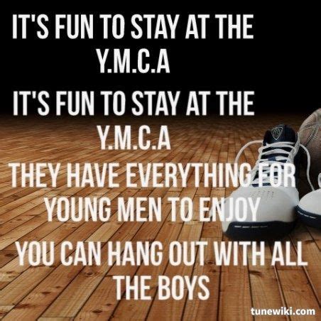 Village People - YMCA | Lyrics to live by, 90 songs, Music lyrics