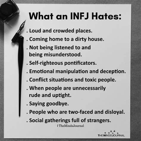 What An INFJ Hates