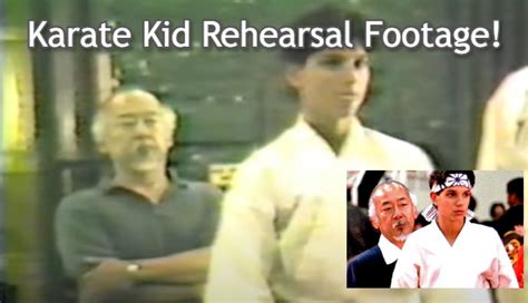 The Karate Kid - Behind-the-Scenes During the Tournament Rehearsals | The '80s Ruled