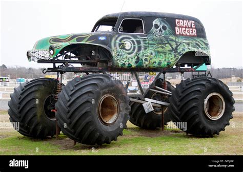 Monster truck Grave Digger museum in Poplar Branch North Carolina Stock Photo - Alamy