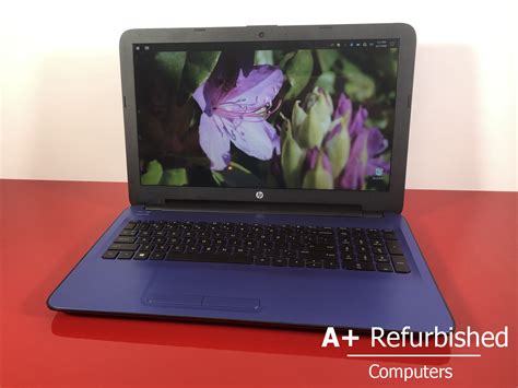 Blue/Purple HP 15.6" Laptop - A+ Refurbished - Refurbished Desktop ...