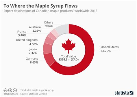 Infographic: To Where the Maple Syrup Flows | Infographic, Maple syrup ...