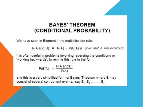 Bayes theorem explained