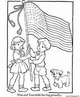 Kids American Flag 8bd2 Coloring page Printable sketch template