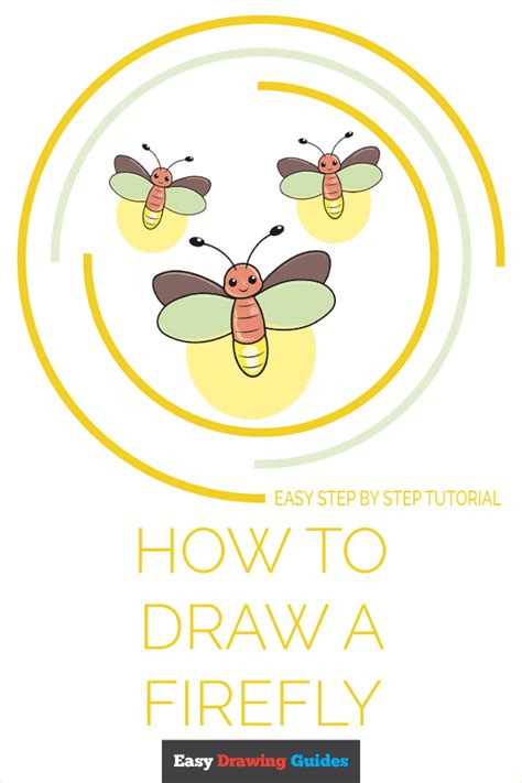 How to Draw a Firefly - Really Easy Drawing Tutorial in 2021 | Easy ...