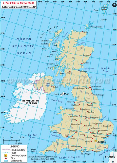 England Latitude And Longitude Map ~ AFP CV