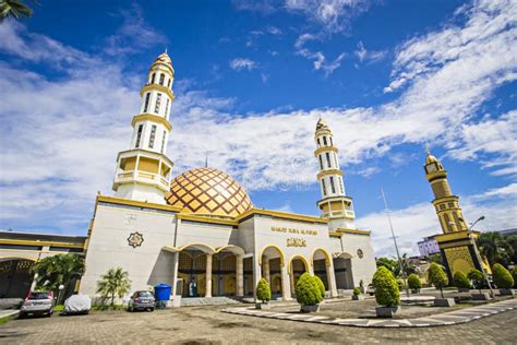 Al-Fatah Mosque, the Great Mosque of Ambon City, Indonesia. the Biggest Mosque in the City ...