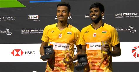 Satwiksairaj Rankireddy & Chirag Shetty win Swiss Open 2023 doubles title