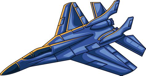 blue jet airplane clipart in blue color 21069453 Vector Art at Vecteezy