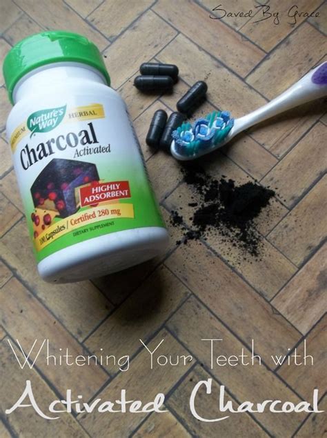 Teeth Nails: Brushing Teeth with Activated Charcoal- it works a ...