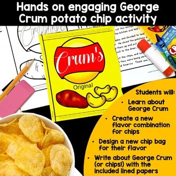 Black History Crafts | George Crum Craft Biography | Potato Chips