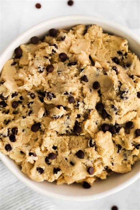 EASY Gluten-Free Edible Cookie Dough - Meaningful Eats