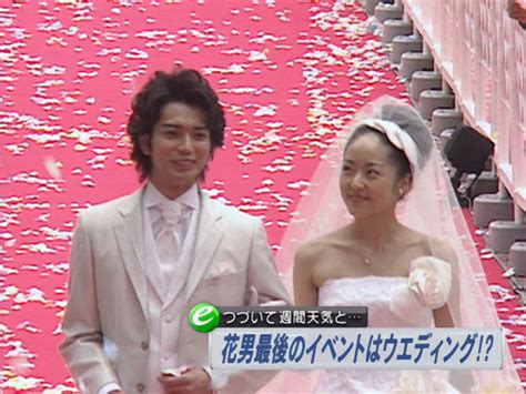 Crunchyroll - Forum - Inoue Mao and Matsumoto Jun in wedding attire for ...