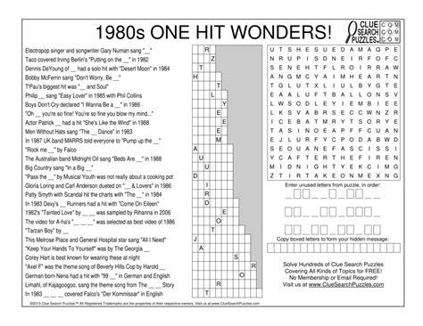 1980s ONE HIT WONDERS TRIVIA QUIZ