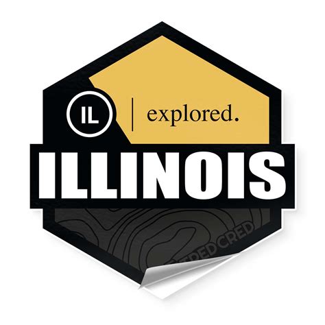 Sticker: Illinois State - Tred Cred