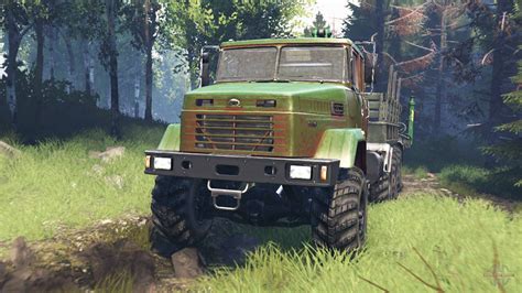 KrAZ-7140 v5.0 for Spin Tires