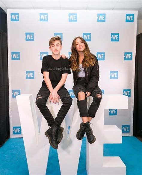 Johnny Orlando and Mackenzie Ziegler at WE Day