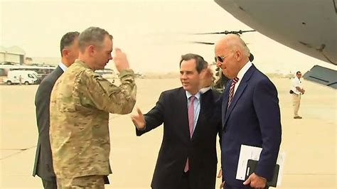 Watch Joe Biden Arrive in Iraq