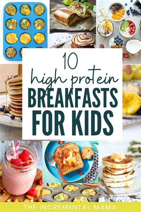 10 Delicious High-Protein Breakfasts Kids Will Love | Breakfast for kids, Healthy breakfast for ...