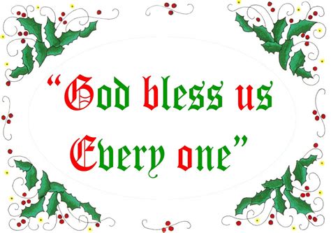 God Bless Us Everyone Quote : God Bless Everyone Quotes. QuotesGram ...