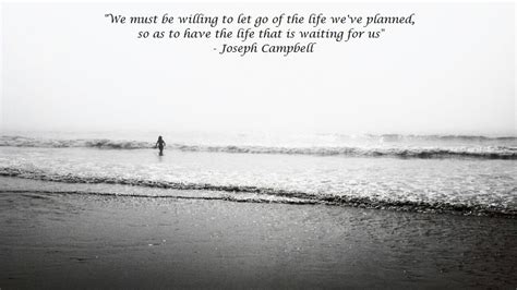 Inspirational Quote over my photo of a foggy day in Santa Monica ...