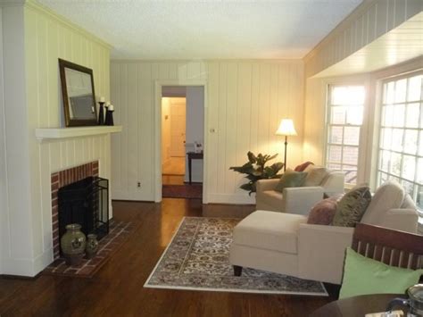 Painting Wood Paneling Before And After | A Creative Mom