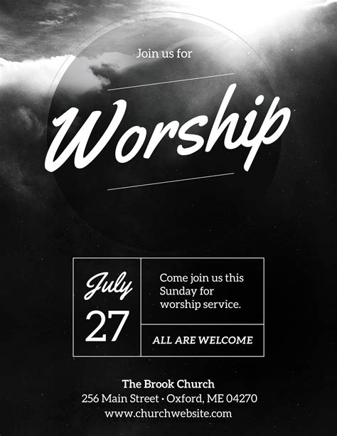 Church Event Flyer Template