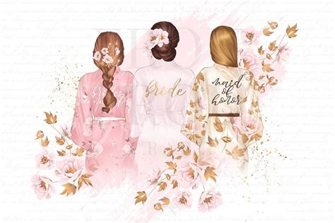 Bride Clipart, Wedding Clipart, Best Friend Drawings, Bff Drawings ...