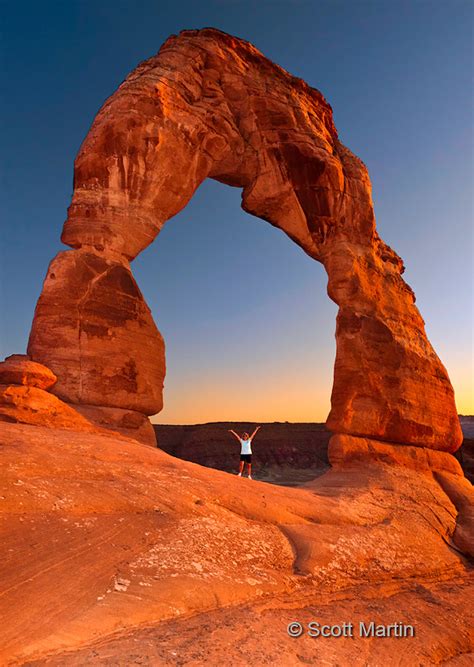 Delicate Arch - Arches National Park, Moab Utah USA | Scott Martin Photography