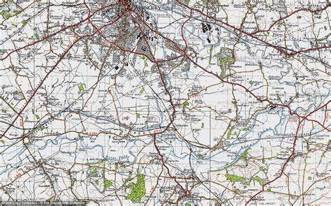 Historic Ordnance Survey Map of Chellaston, 1946