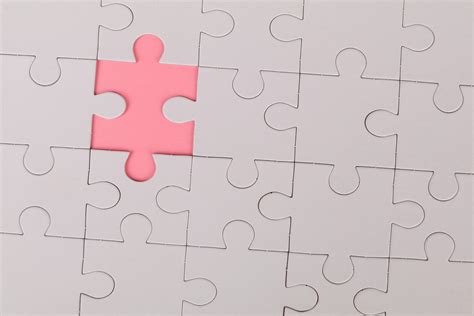 Pink Jigsaw Puzzle Piece · Free Stock Photo