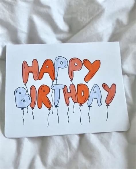 birthday card 🎊 | Самодельные открытки, Шаблоны открыток, Идеи подарков