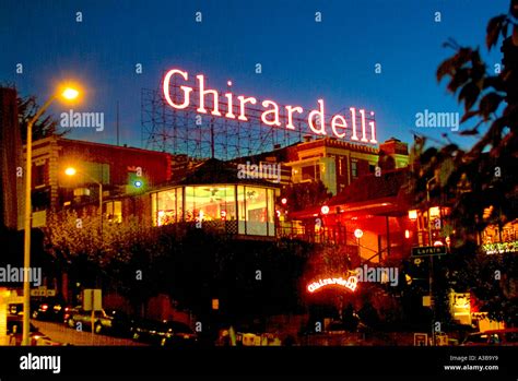 Ghirardelli chocolate factory hi-res stock photography and images - Alamy