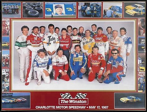 Spade Racing: The 1987 Winston All-Star Race Poster--Yes, "THAT" Poster