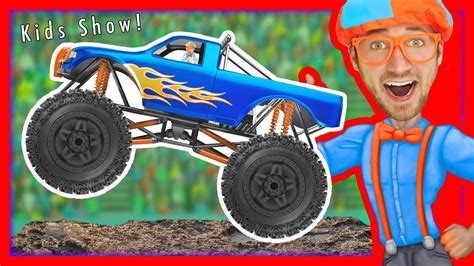 Blippi Monster Trucks On Youtube / Watch more educational videos for preschoolers like this ...