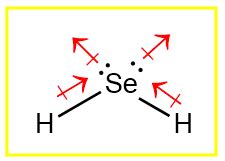 H2Se Lewis Structure Geometry Hybridization And Polarity Techiescientist | techscient