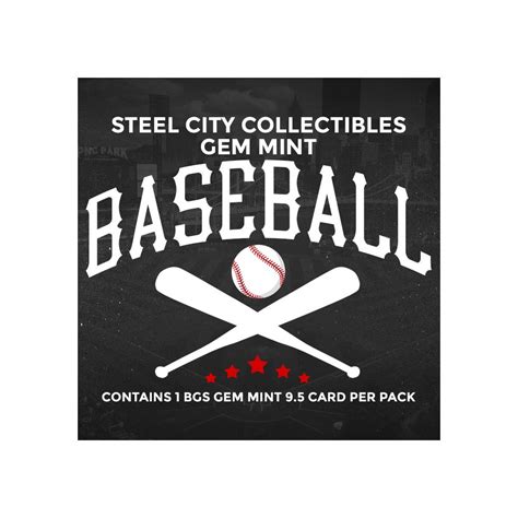 Steel City Collectibles Gem Mint Baseball Pack | Steel City Collectibles