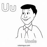 Letter U Coloring Pages Free Printable PDF sketch template