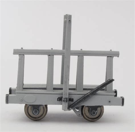 Corris Railway Slate Slab Wagon - white metal kit