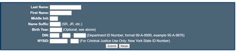 New York Inmate Search - NY Department of Corrections Inmate Locator